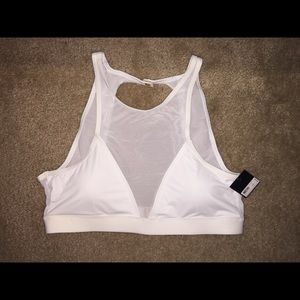 VS High Neck Mesh Bikini Top